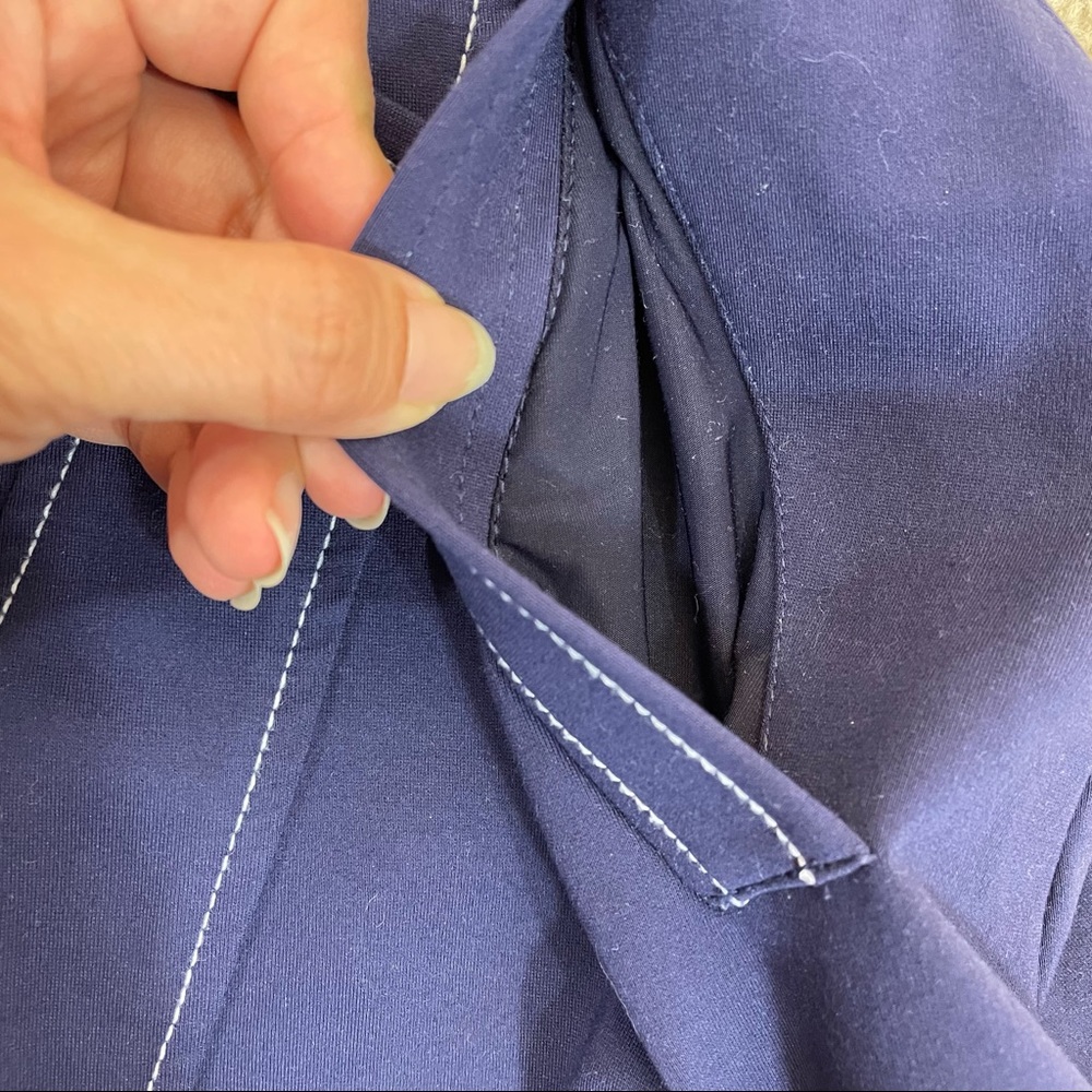 Guess Blue Tie Belt Mini Skirt - Picture 4 of 6